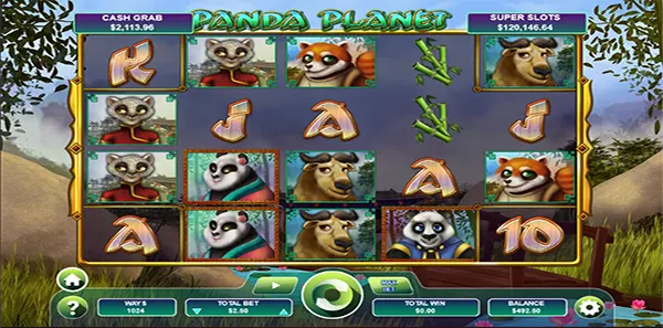 panda planet slot review image