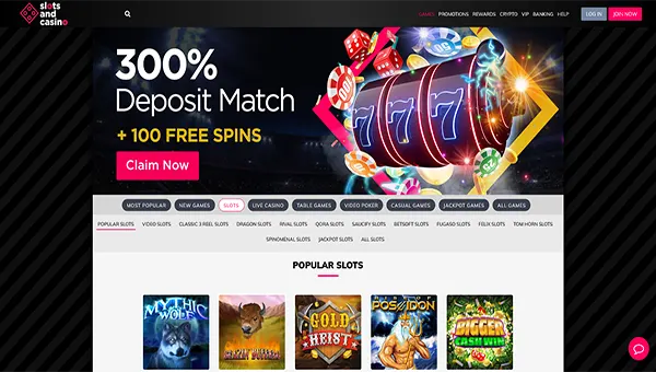 slots and casino review image