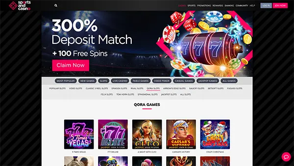 sports and casino review image